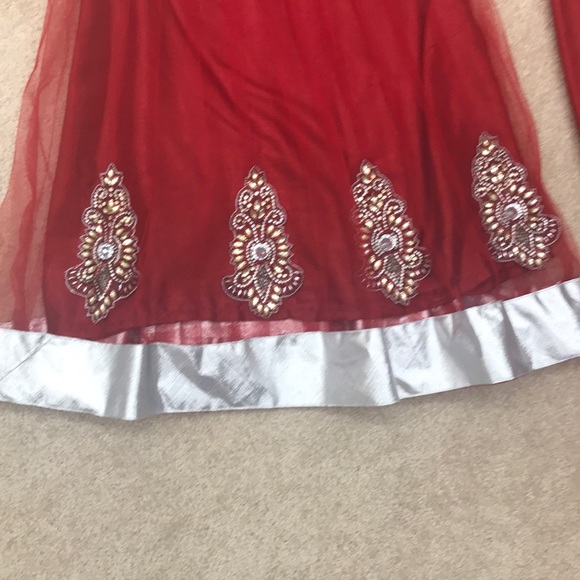 Indian anarkali set - Picture 3 of 4